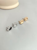 pairs of earrings in S925 sterling silver with gold-plated or silver-plated